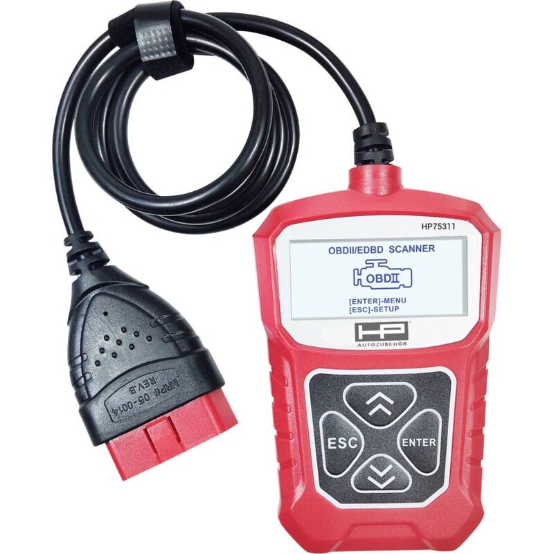 HP Autozubehör Strumento diagnostico OBD II OBD II Diagnosegerät 75311  Adatto per (marca auto): Universal illimitato 1