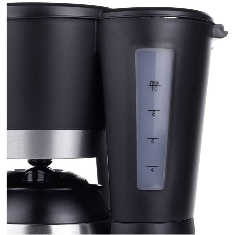 Tristar CM-1234 Macchina per il caffè Nero, acciaio inox Capacità tazze=10  Isolato