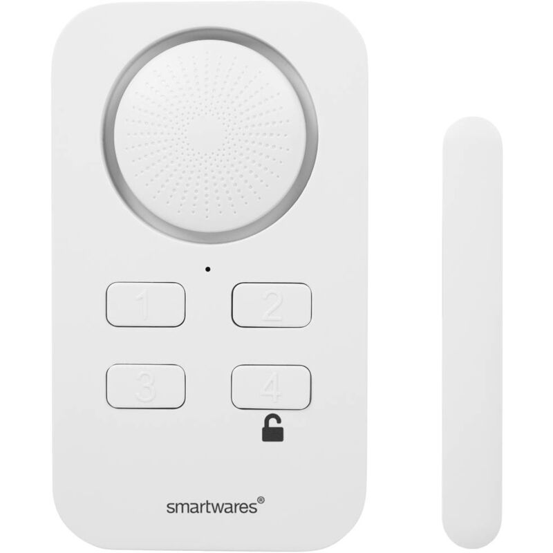 Smartwares Allarme per finestra o porta SMA-40252 Bianco 100 dB SMA-40252