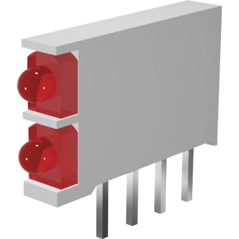Signal Construct DBI01301 Modulo LED 2 vie Rosso, Giallo (L x L x A) 15.5 x  2.5 x 12 mm