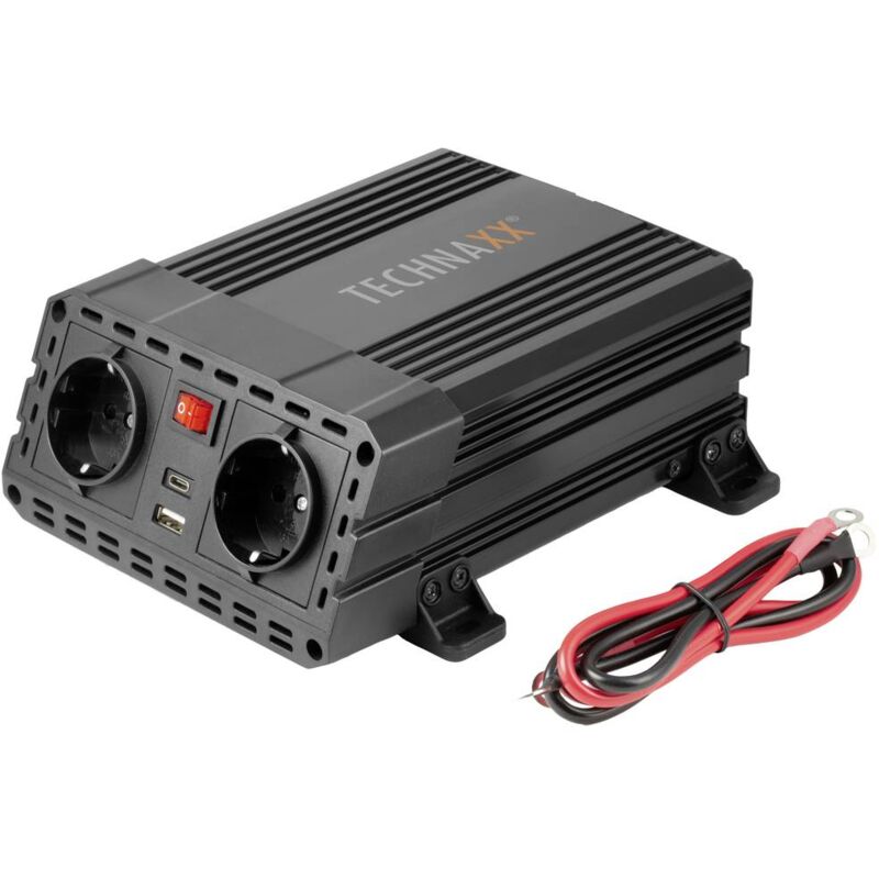 Technaxx Inverter TE19 24V 600 W 24 V - 230 V regolatore di carica integrato