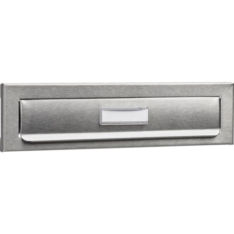 Burg Wächter 791Ni Porta Copri feritoia Acciaio inox Nickel