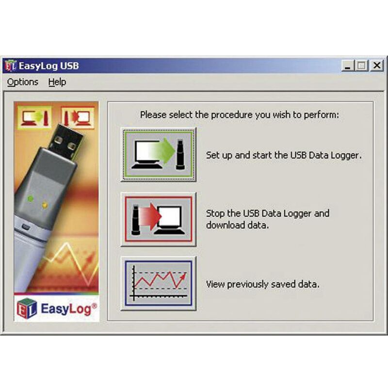 Datalogger di dati di temperatura e umidità USB Lascar…