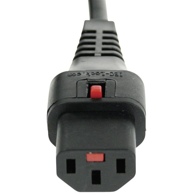 Cavo Di Alimentazione IEC-60320 Bianco C13 Ad Angolo SCHUKO Maschio 3m - Foto 8