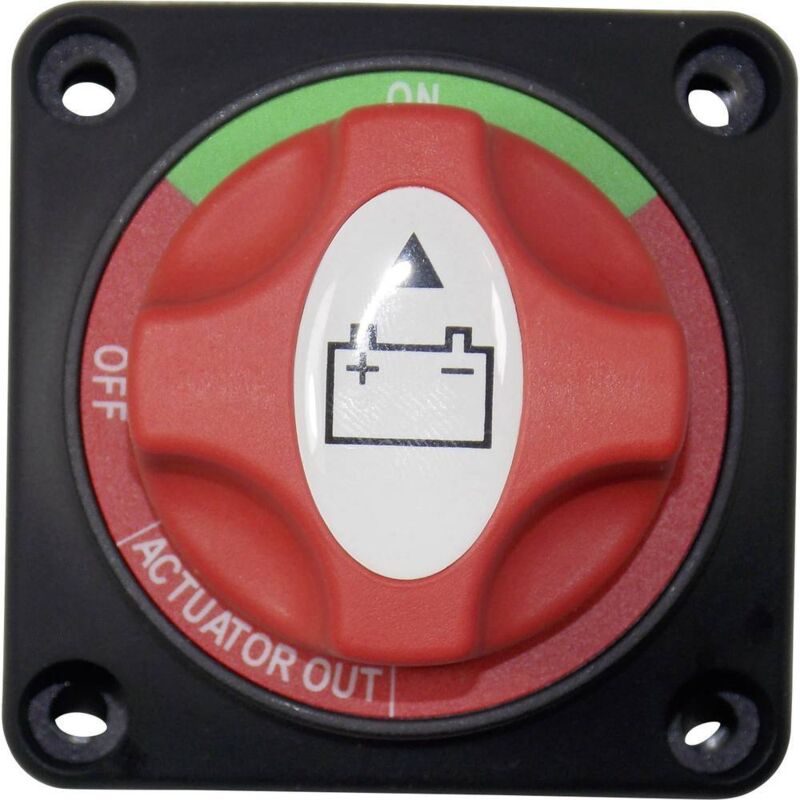 Interruttore stacca batteria 100 a 12 v 3 posizioni acquista da OBI