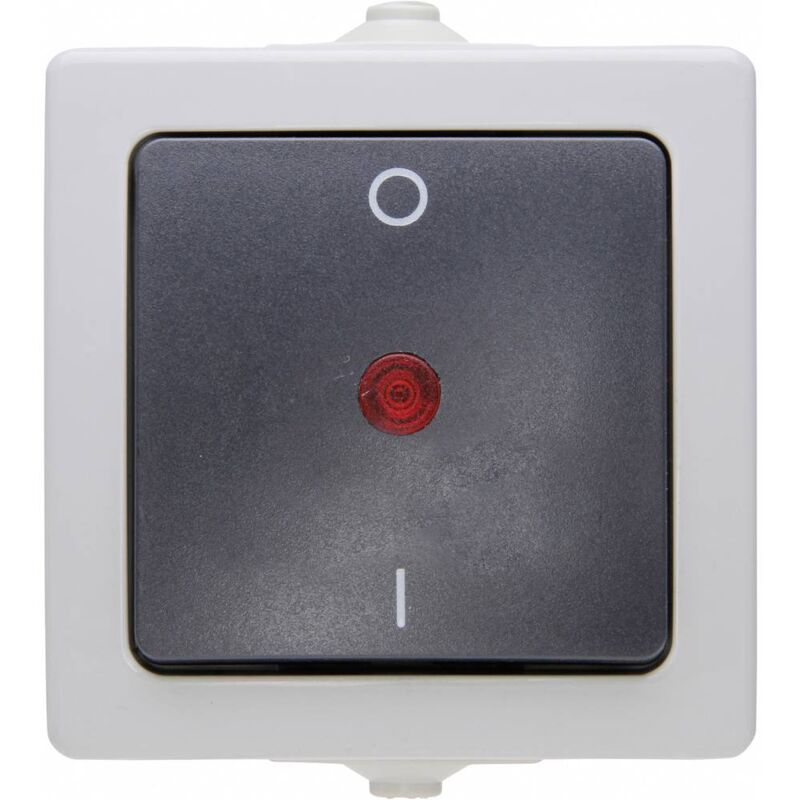 Kopp 138656001 Combinazione Presa E Interruttore Nautic Per Ambienti Umidi – IP44, Coperchio Ribaltabile - 4
