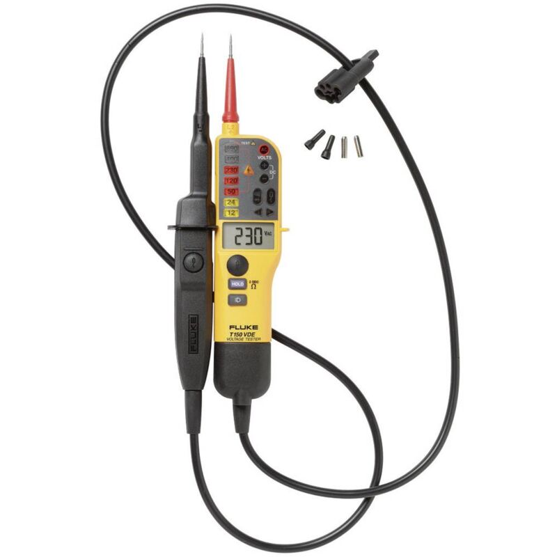 VOLTCRAFT VC 37 SE – Tester Di Tensione A Due Poli CAT III 400V, Con LED E Prova RCD - 5