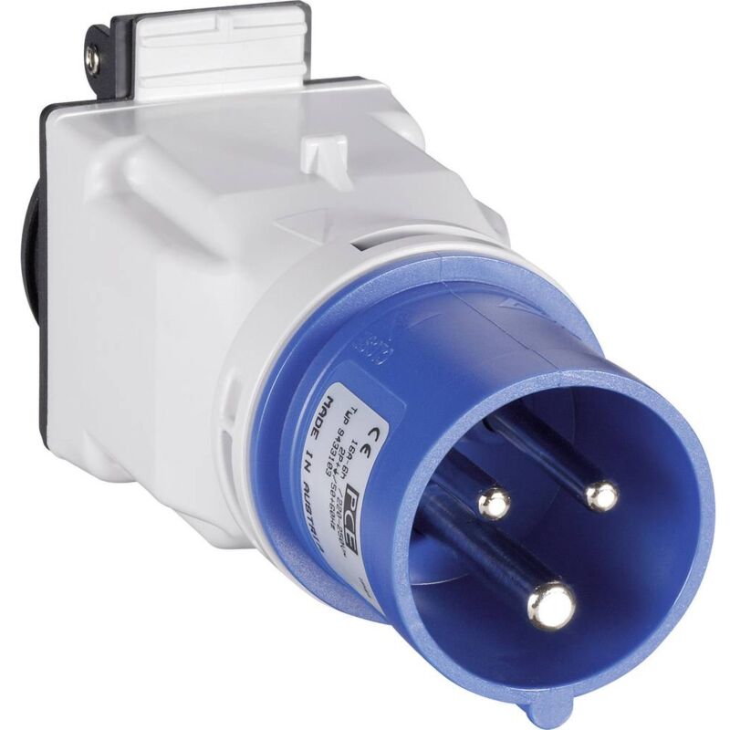 Cavo Di Aggancio Per Roulotte 2,5mm - 10m, 15m O 25m, Con Spina Adattatore, Approvato BS EN60309