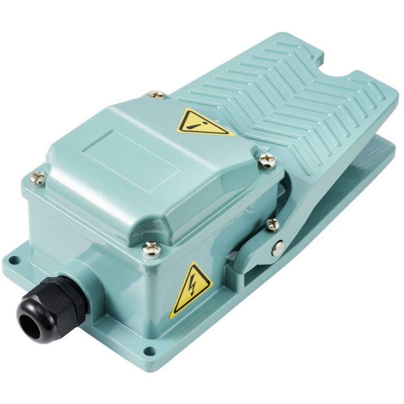 Interruttore A Pedale LT4 - Guscio In Alluminio, 10A 380V, 1NO+1NC, Per Macchine Utensili - 2