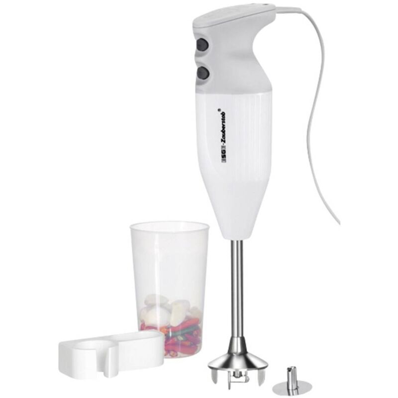 ESGE M122 S Frullatore ad immersione 140 W con Shaker Bianco