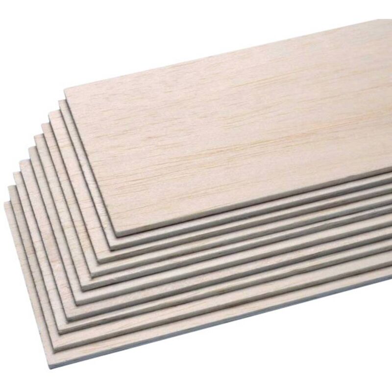 Pichler C6443 Tavoletta di balsa (L x L x A) 1000 x 100 x 3 mm 10 pz.