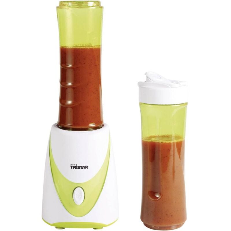 Tristar BL-4435 Frullatore per Smoothie 250 W Bianco, Verde chiaro