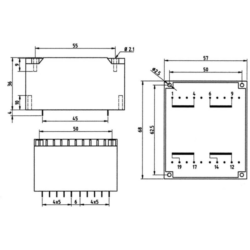 Trasformatore Bticino monofase 4A 230V uscita 12/24V F90/12/24