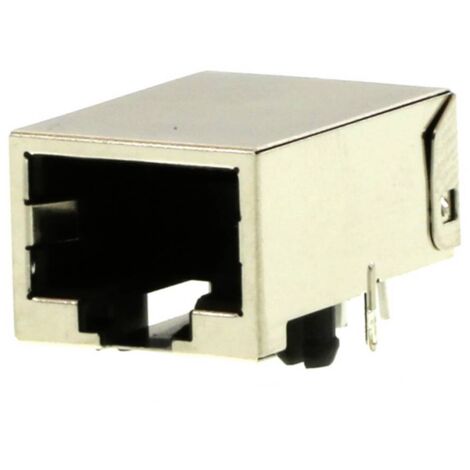 Molex CAT 5-7 mod Jack/PLU 446610001 Presa Nero 1 pz. (1/3)