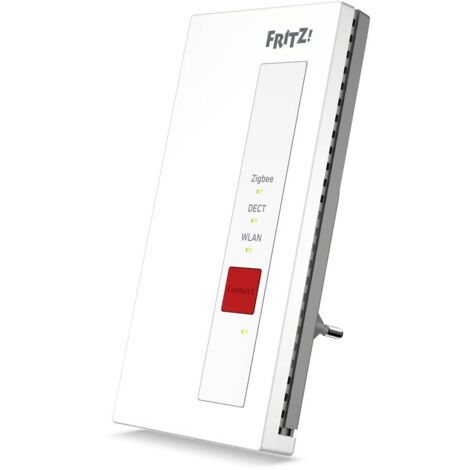 FRITZ FRITZSmart Gateway 20003012 ZigBee, DECT ULE, Wi-Fi Gateway Smart Home 1 pezzo Ambiente interno, Presa di corre (1/5)
