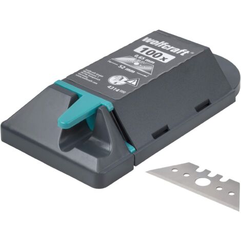 Wolfcraft 4314000 Lame trapezoidali professionale da 0,65 x5 2mm 100 pz. (1/5)