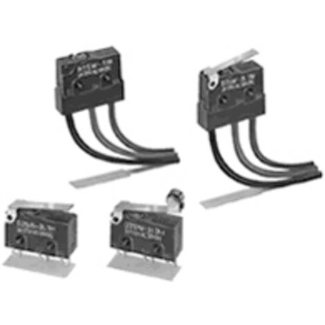 Microruttore Omron D2SW-3M – 125V/AC 3A, 1 Scambio, Azione Rapida, Confezione Da 1 Pezzo