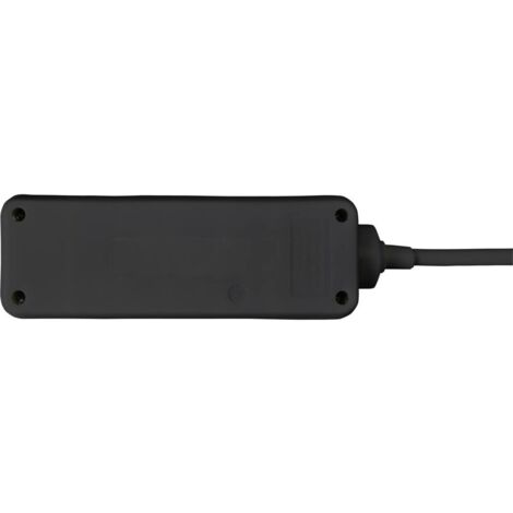 Sygonix SY-4890978 Multipresa Nero Schuko 1 pz.