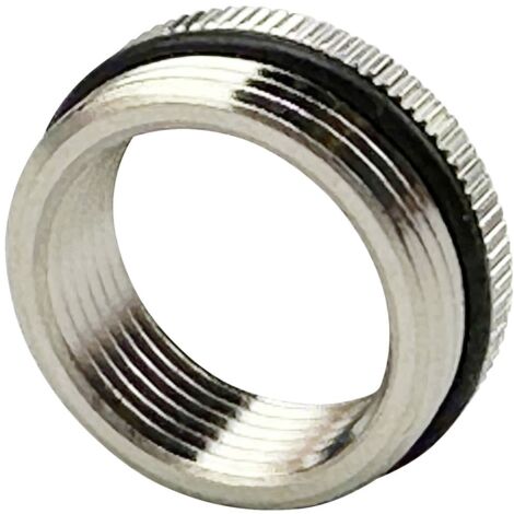 TRU COMPONENTS TC-11032920 REM32-M25 R CONDUTTORE PER PRESSACAVO M32 M25 OTTONE (NICHELATO) 1 PZ.