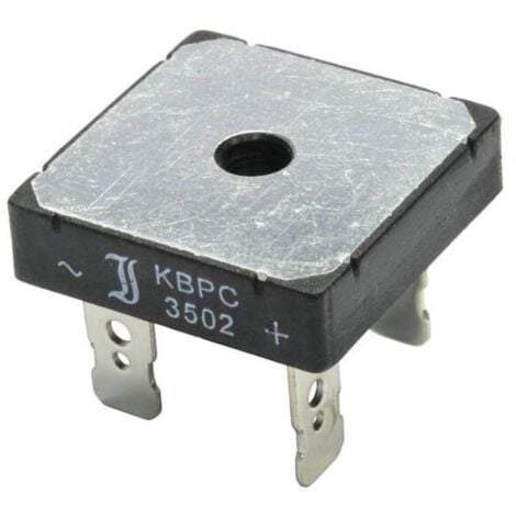 Raddrizzatori A Ponte KBPC5010 - 5 Pezzi Da 50A 1000V, Diodi Monofase Per Onde Intere, 4 Pin Foro Passante
