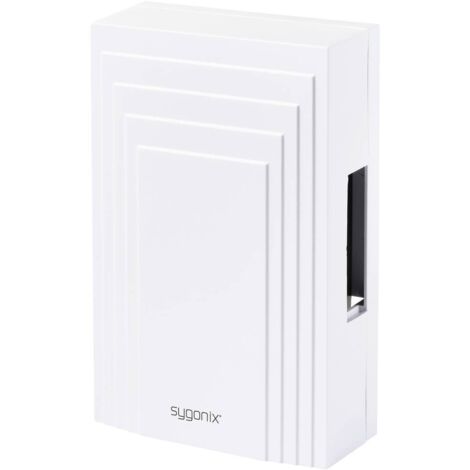 Sygonix SY-5491840 Suoneria 8 - 12 V 85 dB Bianco (1/5)