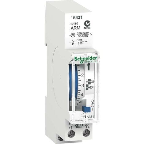 Schneider Electric 15331 Timer per guida DIN analogico 230 V