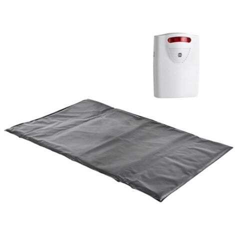 Pentatech TMF01 Tappeto Contatto Allarme Nero Senza Fili