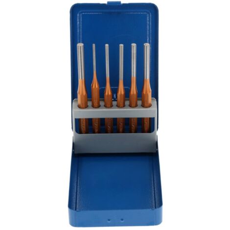 Gedore 116 D - GEDORE - Assortimento di cacciaspine 6 pz. in cassetta metallica snodata 8758050 (1/5)