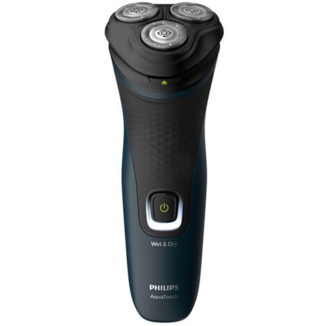Philips Bodycare AquaTouch Shaver 1100 1100 S1121/41 Rasoio elettrico a testine rotanti Nero