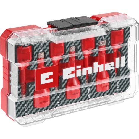 Einhell 500400 Kit punte per piastrelle 7 parti 6 mm, 8 mm, 10 mm, 12 mm, 14 mm M14 1 KIT (1/4)