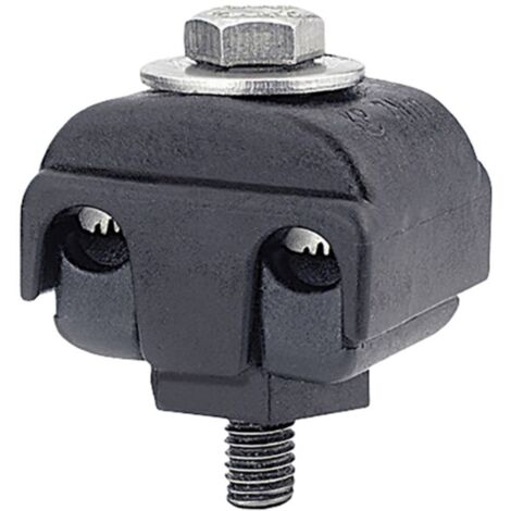 HellermannTyton 435-01558 Tap Connector 1516-ST-BK Morsetto di derivazione flessibile: - rigido: 1.5-16 mm² 1 pz. Nero