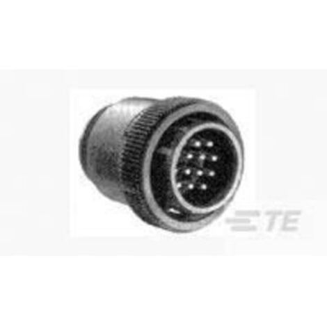 TE Connectivity 796449-1 Custodia per connettore maschio Spina dritta Tot poli: 14 Serie (connettore circolare): CPC 1 (1/2)