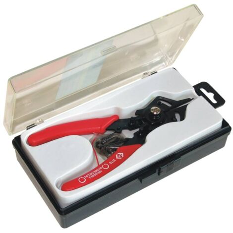 Pinza per anelli di sicurezza Adatto per (Pinze per anelli) Anelli esterni ed interni 12-22 mm 12-22 mm Forma della pun (1/5)
