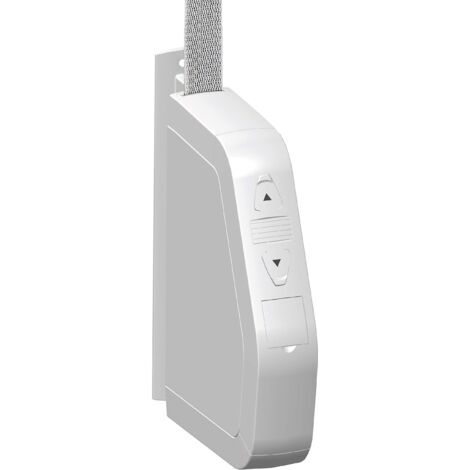 SuperRollo GW180 - Avvolgitore elettrico da parete, per cinghia da 23 mm, trazione elettrica per tapparelle fino a 30 kg, SR10180