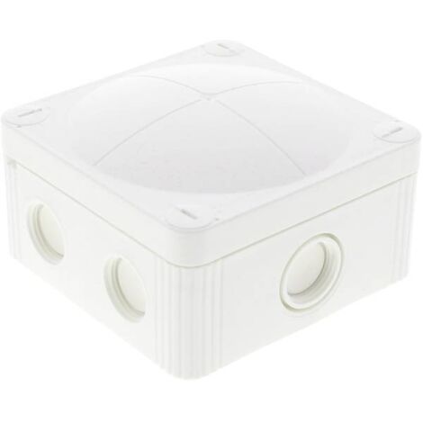 Wiska 10105600 Cassetta di derivazione (L x L x A) 95 x 95 x 60 mm Bianco crema IP66/IP67 1 pz.