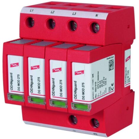 DEHN 952400 DG M TNS 275 Scaricatore di sovratensioni Protezione da sovratensioni per: Armadi di distribuzione 40 kA 1 (1/5)