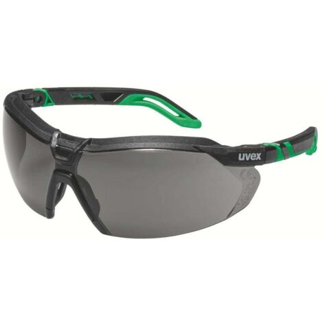 uvex i-5 9183043 Occhiali di protezione Nero, Verde