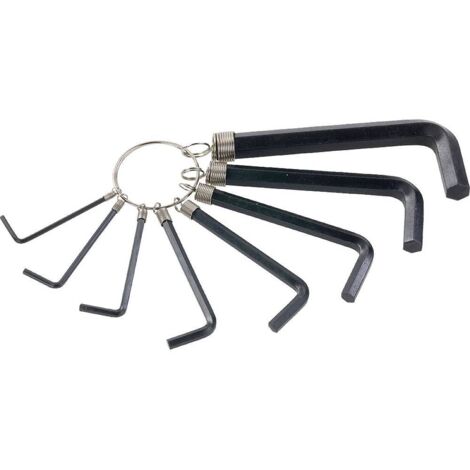 kwb Chiave esagonale 2 mm, 2.5 mm, 3 mm, 4 mm, 5 mm, 6 mm, 8 mm, 10 mm 8 parti (1/3)