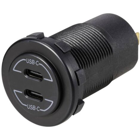 Presa Accendisigari Doppia Carpoint Con Porta USB E Interruttore – 12V 5A – Con LED Bianco - copertina