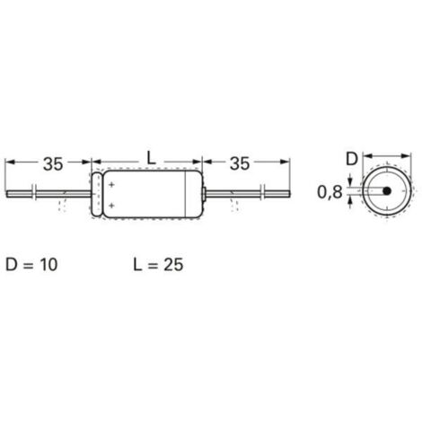 Condensatori Elettrolitici 680uF 35V - 5 Pezzi Per Riparazioni - Foto 7