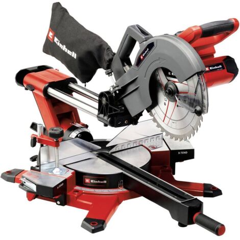 Troncatrice e sega per tagli obliqui con funzione di trazione Einhell TE-SM 36/10 L Li-Solo Power X-Change estensibile, (1/3)