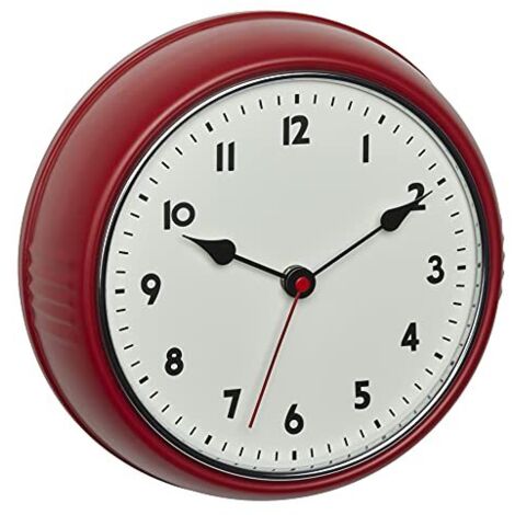 TFA Dostmann 60.3541.05 Radiocontrollato Orologio da parete 68 mm x 240 mm x 240 mm Rosso (1/3)