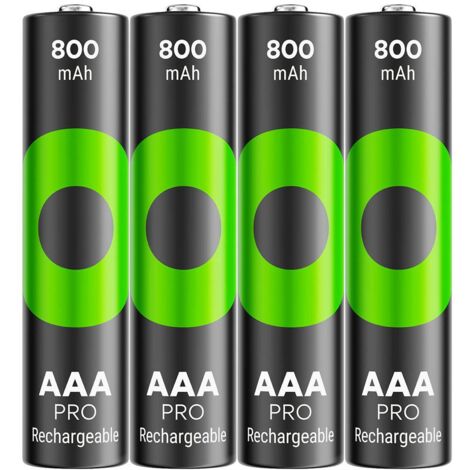 GP ReCyko Pro Batteria ricaricabile Ministilo (AAA) NiMH 800 mAh 1.2 V 4 pz. (1/3)