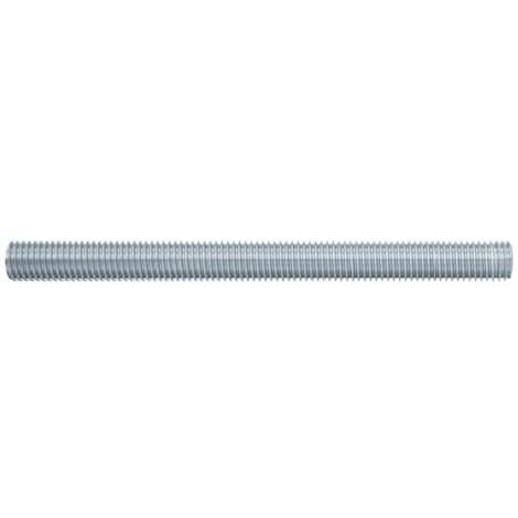 Asta filettata 8x110 mm con dado e rondella, 4 pezzi
