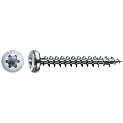 SPAX 0201010400205 Vite da legno 4 mm 20 mm T-STAR plus Acciaio WIROX 1000 pz.