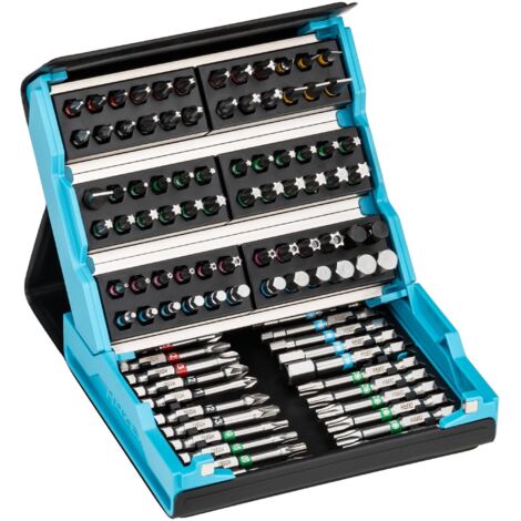 Hazet 2200SC-3 Kit inserti 96 parti Taglio, Croce Phillips, Croce Pozidriv, Brugola interna, TORX interno, Torx antiman (1/4)
