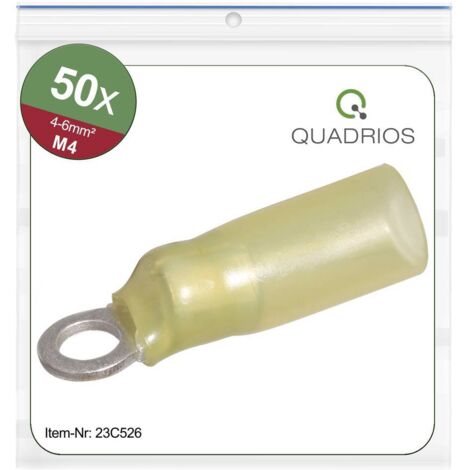 Capicorda Ad Anello 4-6mm² - 10 Pezzi M6, Parzialmente Isolati | Per Collegamenti Elettrici Sicuri - Foto 5