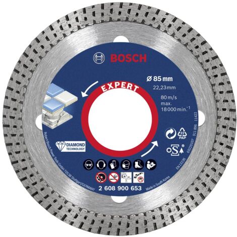 Bosch HardCeramic Disco diamantato Expert - 85x1,6 mm