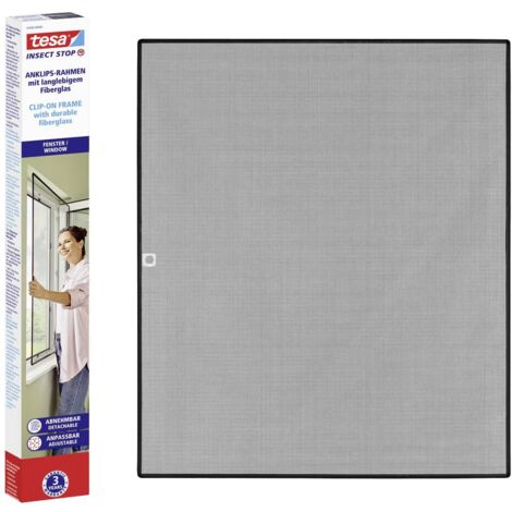 Tesa Insect Stop zanzariera antracite 100x120 cm