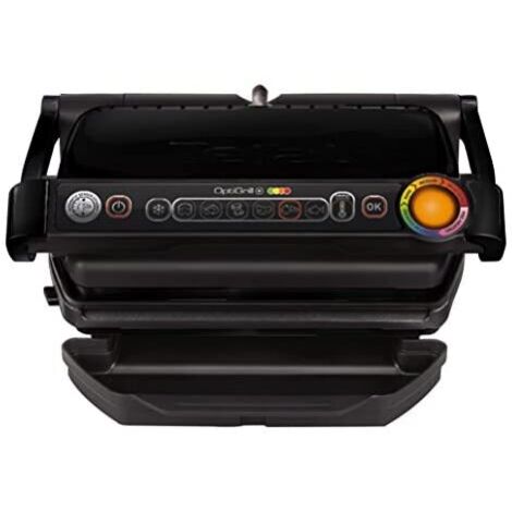 Tefal Optigrill+ GC712812 Griglia per carne Nera 2000W